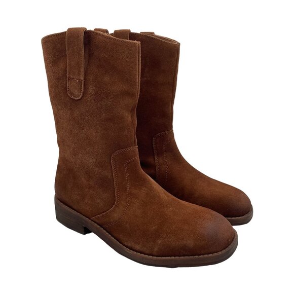 Free People Brown Ankle Boots - Picture 3 of 13